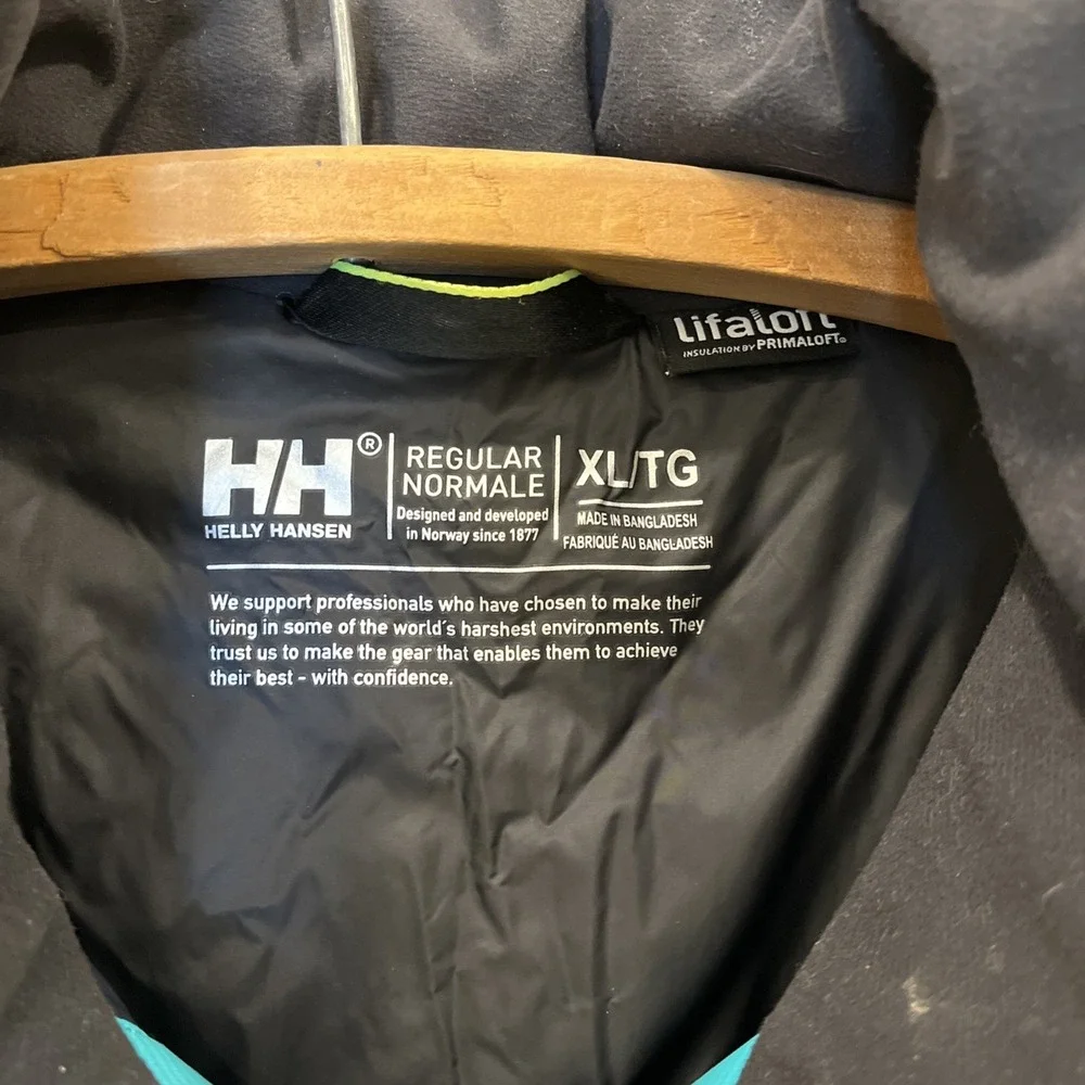 EUC Helly Hansen Women's Motionista LIFALOFT Ski Jacket MRSP: $375, Teal